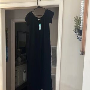 Elegant Black Women's Dress